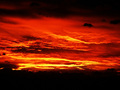 Fire in the sky